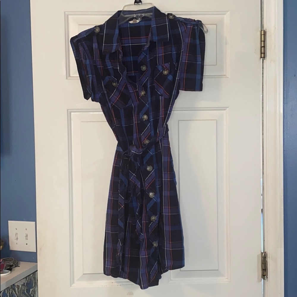 Fossil Plaid Dress!